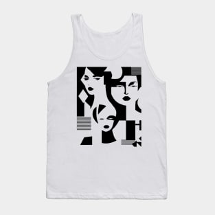 women faces Tank Top